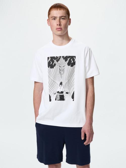 マンガUT 集英社創業100周年 NARUTO Tシャツ WHITE