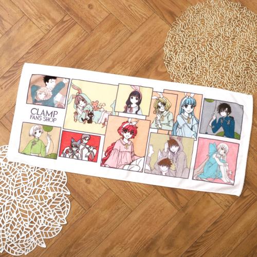 CLAMP FANS SHOP フェイスタオル デザインA