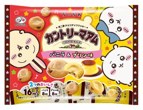 アニメちいかわカントリーマアム バニラ＆プリン味 パッケージ