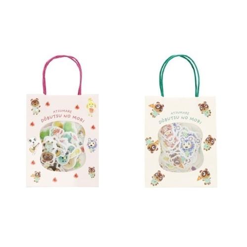 どうぶつの森 ペーパーバッグ入シール 全2種