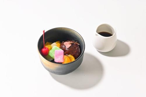 宵桜あんみつ