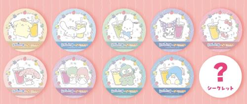 サンリオキャラクター大賞×果汁工房果琳 限定コースター全10種