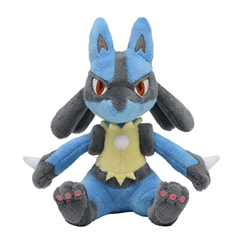 ポケモンセンターオリジナル ぬいぐるみ Pokémon fit ルカリオ 15.5×12.85×13.95(H×W×D:㎝)_0