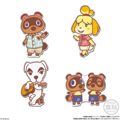 どうぶつの森 キャラマグネッツ たぬきち しずえ とたけけ まめきち＆つぶきち