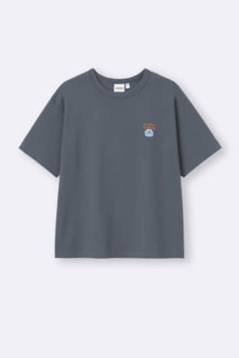 パペットスンスン×GU グラフィックTシャツ グレー