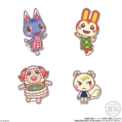どうぶつの森 キャラマグネッツ ブーケ リリアン ちゃちゃまる ジュン