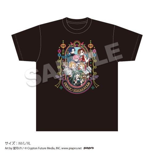 初音ミク ツリービレッジカフェ プリントTシャツ