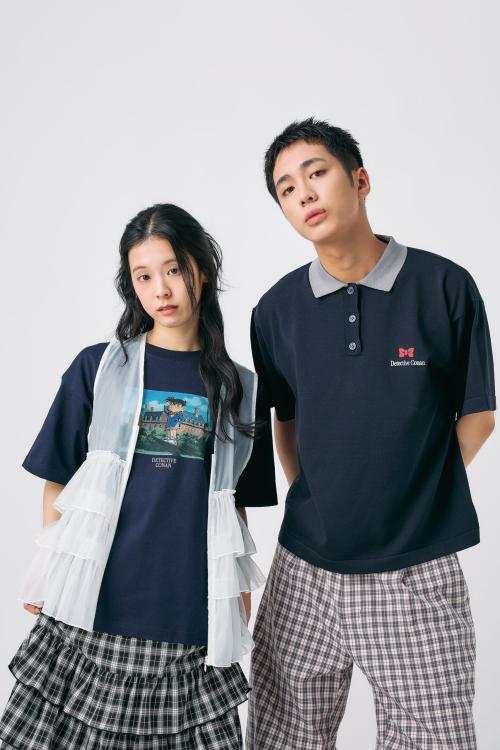 名探偵コナン×RAGEBLUE フォトプリントTシャツとポロシャツ