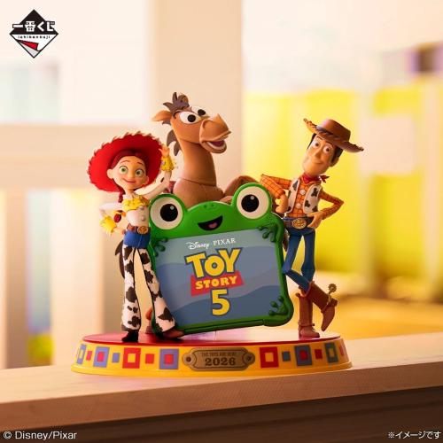 トイストーリー一番くじ　かわいい相棒ぬいぐるみマスコット　ミニフィギュア 一番くじ トイ・ストーリー5」7月10日発売決定！公開記念フィギュアや