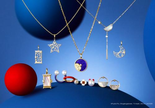 DORAEMON STAR JEWELRY コレクション全アイテム集合ビジュアル