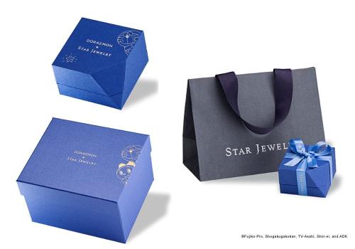 DORAEMON STAR JEWELRY 特別パッケージとショッパー