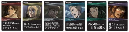 ポップアップショップ オリジナルトレーディングカード 全6種