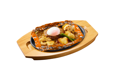 「ハイキュー×ココス」食べて強くなれ！和風カレー包み焼きハンバーグ