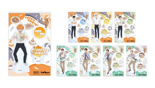 「ハイキュー×ココス」ココス限定アクリルスタンドパネル