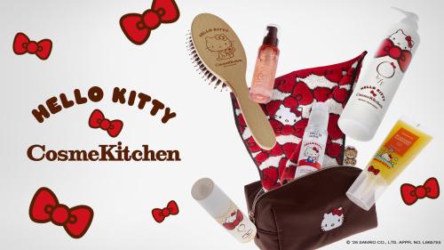 HELLO KITTY×Cosme Kitchen メインビジュアル
