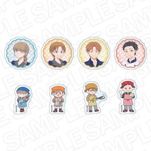 氷の城壁×THEキャラCAFE アクリルステッカー