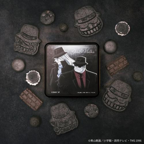 名探偵コナン×Cake.jp」黒ずくめの組織クッキー缶が5月14