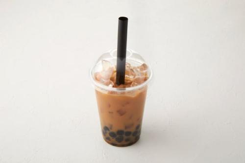 藤田さんが買ってきたタピオカジュース