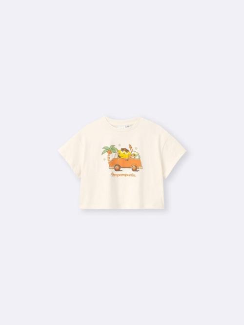GU×サンリオキャラクターズ KIDS GIRLSグラフィックT ポムポムプリン