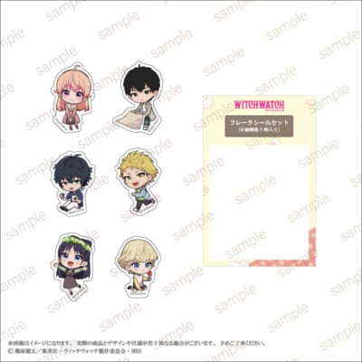 ウィッチウォッチ POP UP STORE フレークシールセット