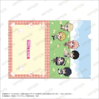 ウィッチウォッチ POP UP STORE A4クリアファイル デフォルメver.