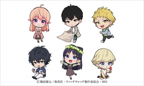ウィッチウォッチ POP UP STORE 描き起こしデフォルメイラスト