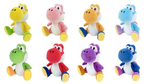 スーパーマリオ ALL STAR COLLECTION ヨッシーぬいぐるみ 8色セット