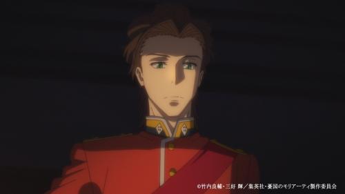 第3位：『憂国のモリアーティ』アルバート・ジェームズ・モリアーティ
