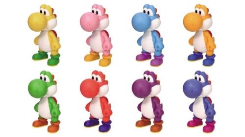 スーパーマリオ クムクムパズル ヨッシー 8色セット