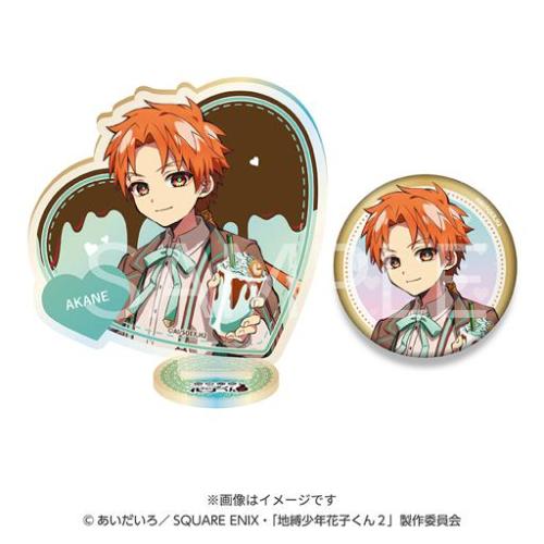 茜 オーロラアクリルスタンド＆缶バッジ