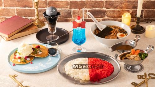 「名探偵コナンカフェ」後期メニュー集合