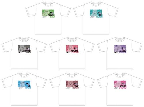 ブルーロック Cyber Cat Space A la mode T-shirt Collection 全8種