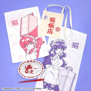 「らんま1/2×ヴィレッジヴァンガード」シャンプーが働く“猫飯店”コンセプトグッズが受注開始!餃子皿セット・タオルなどが登場