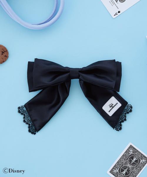 Alice リボンバレッタ Black