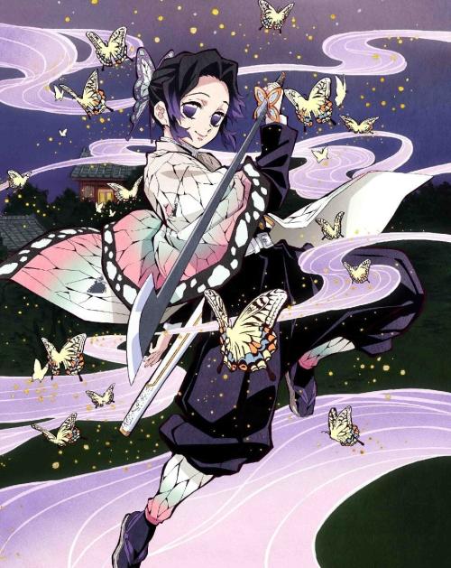 第2位：『鬼滅の刃』胡蝶しのぶ