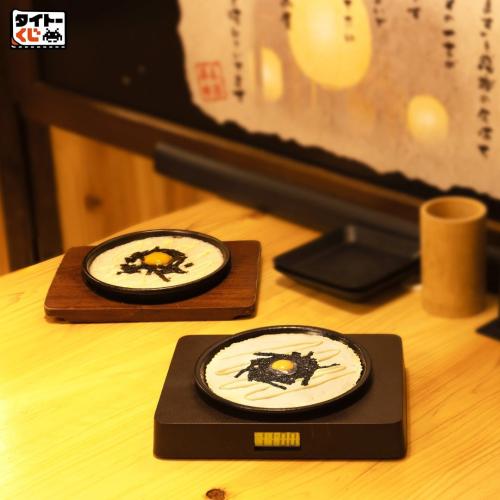 A賞 ふんわり山芋の鉄板焼風置時計