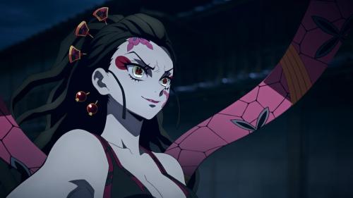 第3位：『鬼滅の刃 遊郭編』堕姫