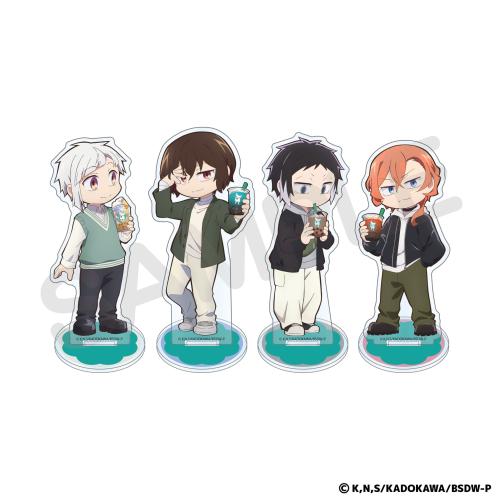 文豪ストレイドッグス わん！2×Bull Puluコラボのミニアクリルスタンド