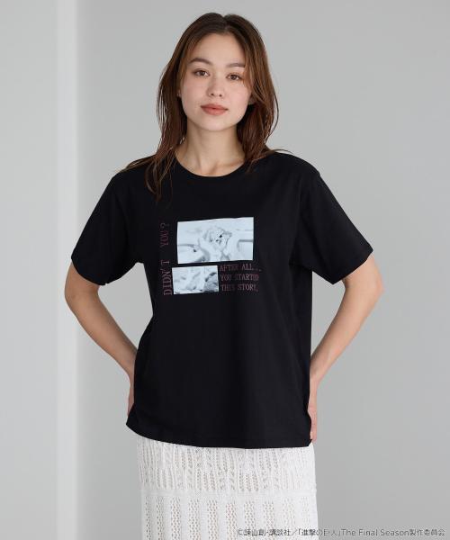 進撃の巨人 はじまりのTシャツ ブラック