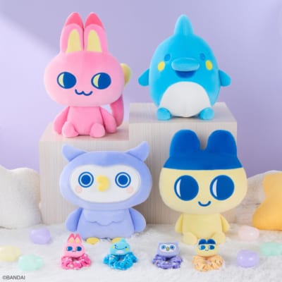 たまごっち ナムコ限定プライズ ぬいぐるみ＆シュシュ