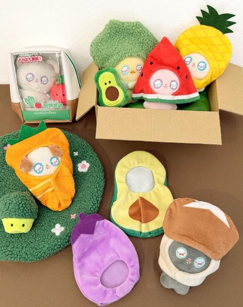 推し野菜 ぬいぐるみ用着ぐるみ・マット・ぬいポーチ・キーホルダーの全ラインナップ