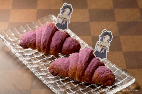 しのぶの藤色クロワッサン