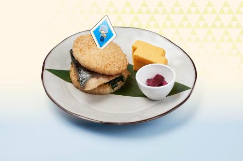 吹雪のがっつり焼き魚ごはんバーガー