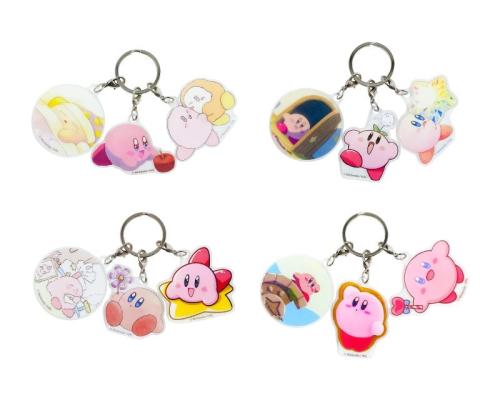 いつでもカービィ 3連アクリルキーホルダー 全4種