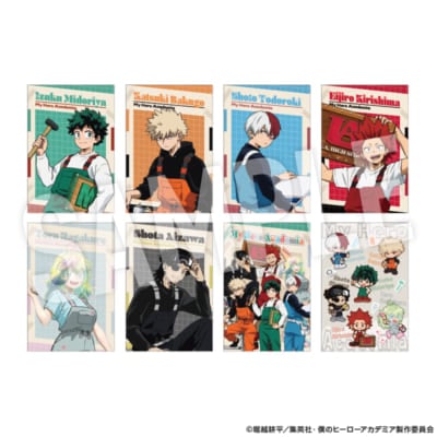 僕のヒーローアカデミア 10周年フェア 購入特典 描き下ろしポストカード 全8種