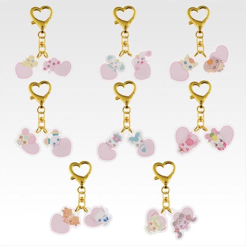 F賞 ツインアクリルキーホルダー