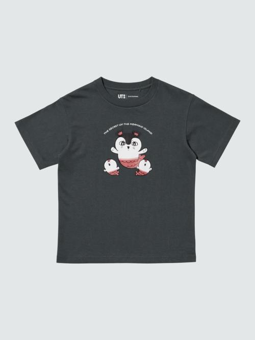 映画ちいかわ 人魚の島のひみつ ユニクロUT KIDS Tシャツ