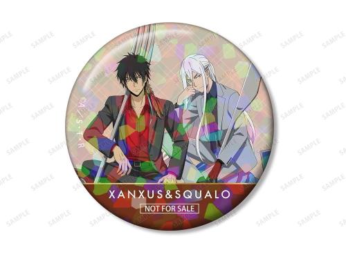 家庭教師ヒットマンREBORN! POP UP STORE ホログラム缶バッジ AMNIBUS・アニメイト限定特典