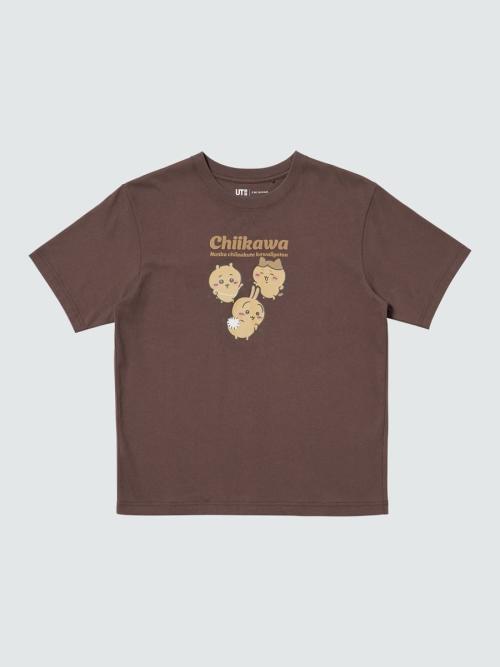 映画ちいかわ 人魚の島のひみつ ユニクロUT WOMEN Tシャツ