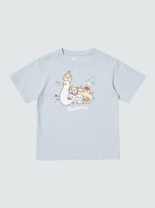 映画ちいかわ 人魚の島のひみつ ユニクロUT KIDS Tシャツ